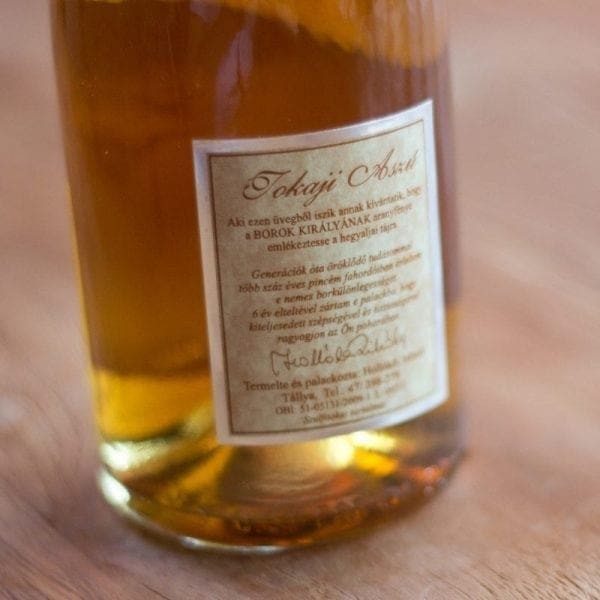 Tokaji Aszu 3 puttonyos 0,5 ltr. - Hollókői Mihály-76