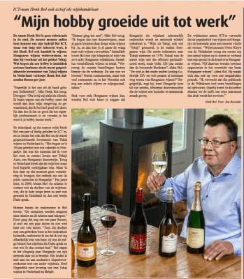 Groninger Ondernemers Courant - Tokaj