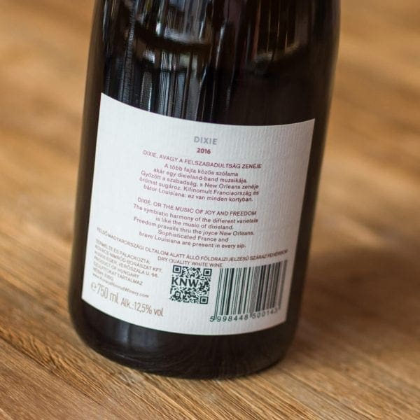 Monopole Dixie 2016 Label Achterzijde